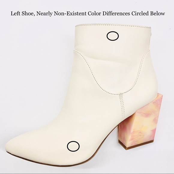 CIRCUS BY SAM EDELMAN — HALSEY MODERN WESTERN ANKLE BOOTS, CHUNKY HEEL, US 7 - Picture 10 of 12